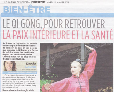article sur Qigong